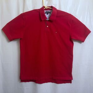 Tommy Hilfiger Polo Shirt Men's Extra Large XL Red